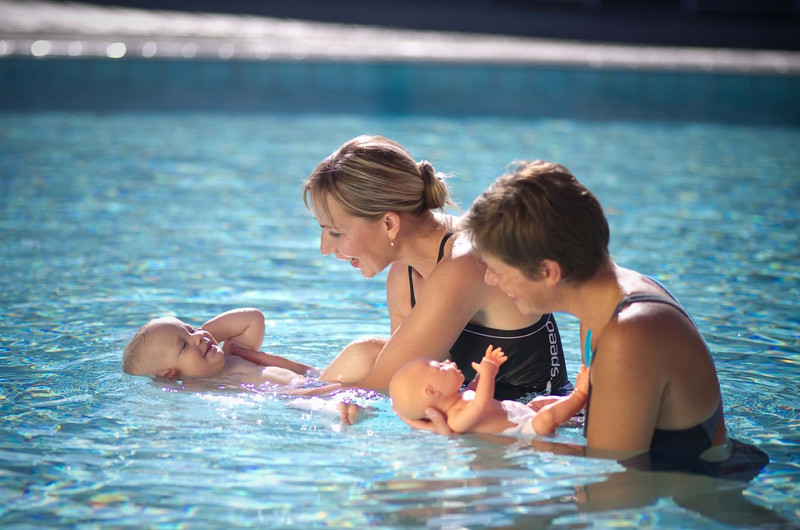 Baby swimming lessons