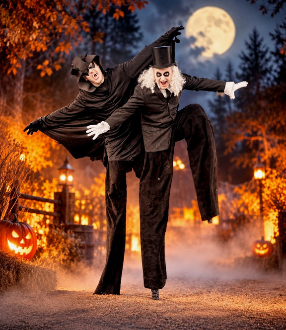 [Translate to English:] Spooky Grusel Walking Act 
